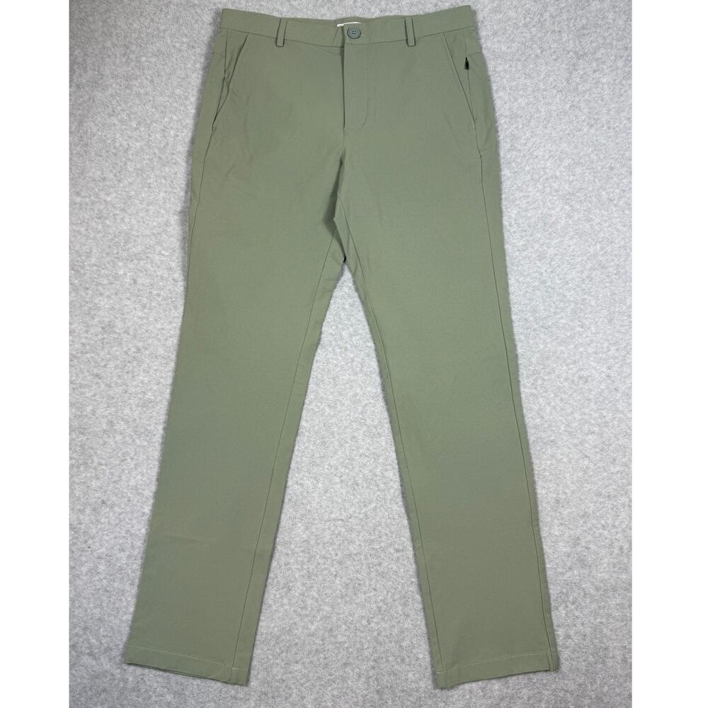 Brady Mens Size 33 Light Green Chino Pants